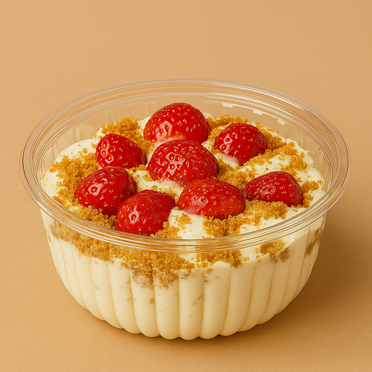 Fresas con crema Porción Familiar