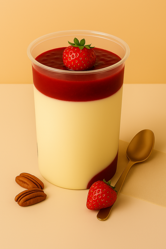 Panna Cotta de Fresa
